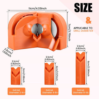 🏆Flash Sale⚡ 50K+ SOLD! Multi-Function Drill Bit Sharpener!!!