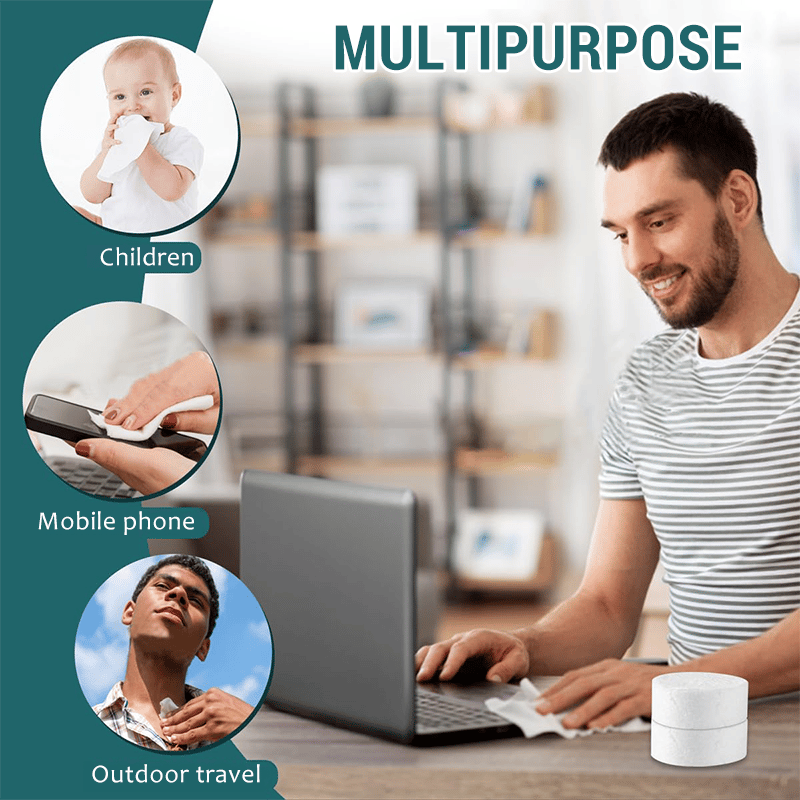 🔥✨Compressed Towel Tablets - 142% high-quality pure cotton