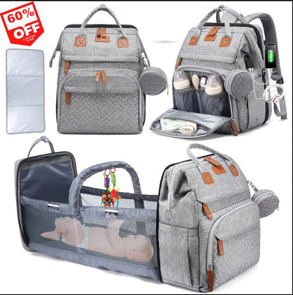 🔥 Last Day Only! 60% OFF the Ultimate Diaper Bag Backpack