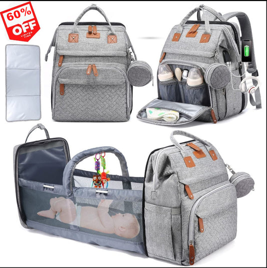 🔥 Last Day Only! 60% OFF the Ultimate Diaper Bag Backpack