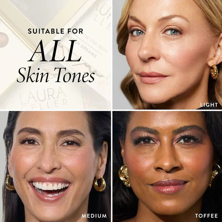 Baked makeup, but make it art—velvety glow with a full-on aesthetic vibe.