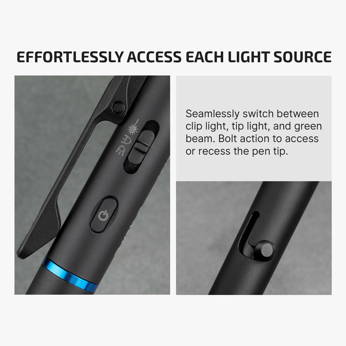 49% OFF This Week 🎉🎉O'Pen 3 Multifunctional Pen Light with 120 Lumens & Green Laser