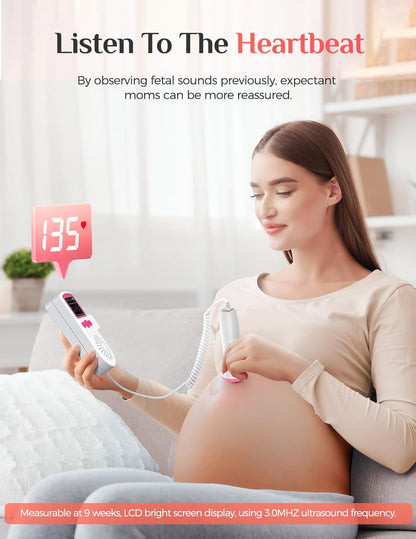 💖 60% OFF Smart Fetal Doppler – Bond Anytime at Home!