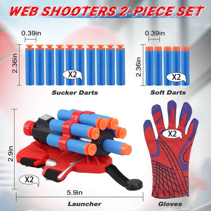 🎄Christmas Sales 49% OFF - Web Shooters Toy with Spider Glove Launcher(🚀Free VIP shipping for two pcs ! )