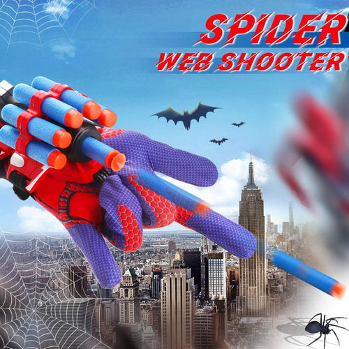 🎄Christmas Sales 49% OFF - Web Shooters Toy with Spider Glove Launcher(🚀Free VIP shipping for two pcs ! )