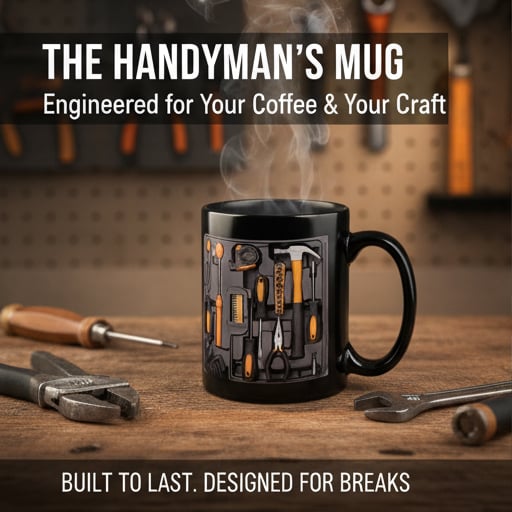 🔥 60% OFF Today – Toolbox Mug 🛠️🥛