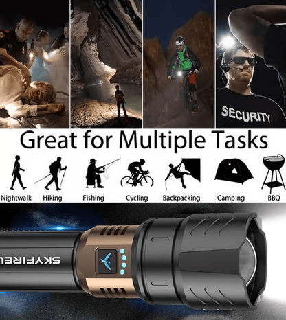 🔥2026 The Ultimate SKYFIRE 1097 Survival Flashlight