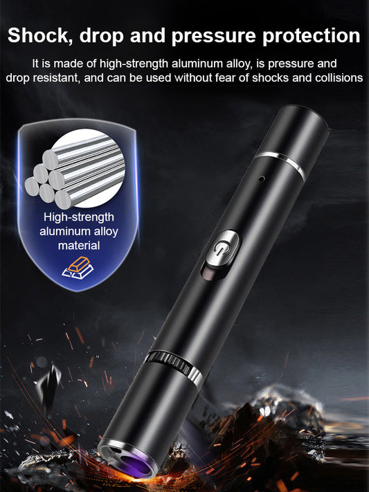 ⚡ High-intensity precision light 🔦 Focused long-range beam, ideal for signaling and professional use, rechargeable and long-lasting 🔋