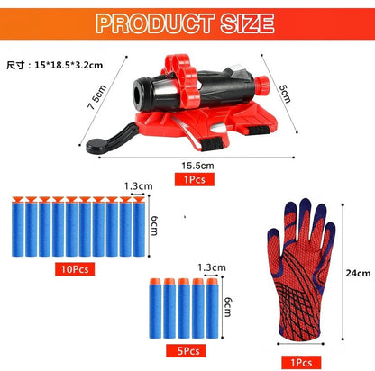 🎄Christmas Sales 49% OFF - Web Shooters Toy with Spider Glove Launcher(🚀Free VIP shipping for two pcs ! )