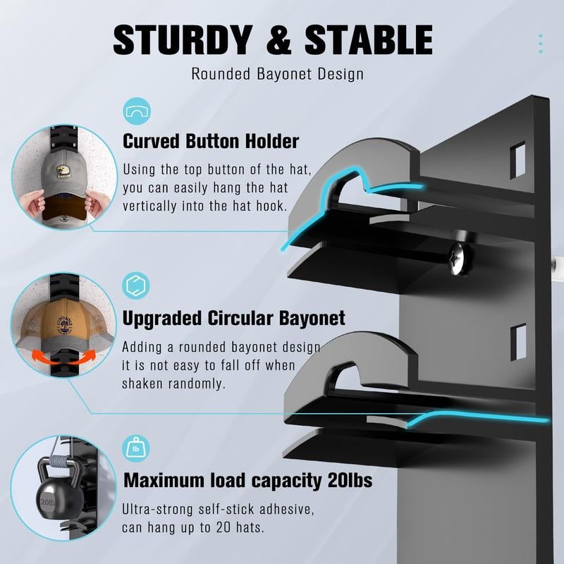 🔥 60% OFF Today – Hat Organizer for Baseball Caps