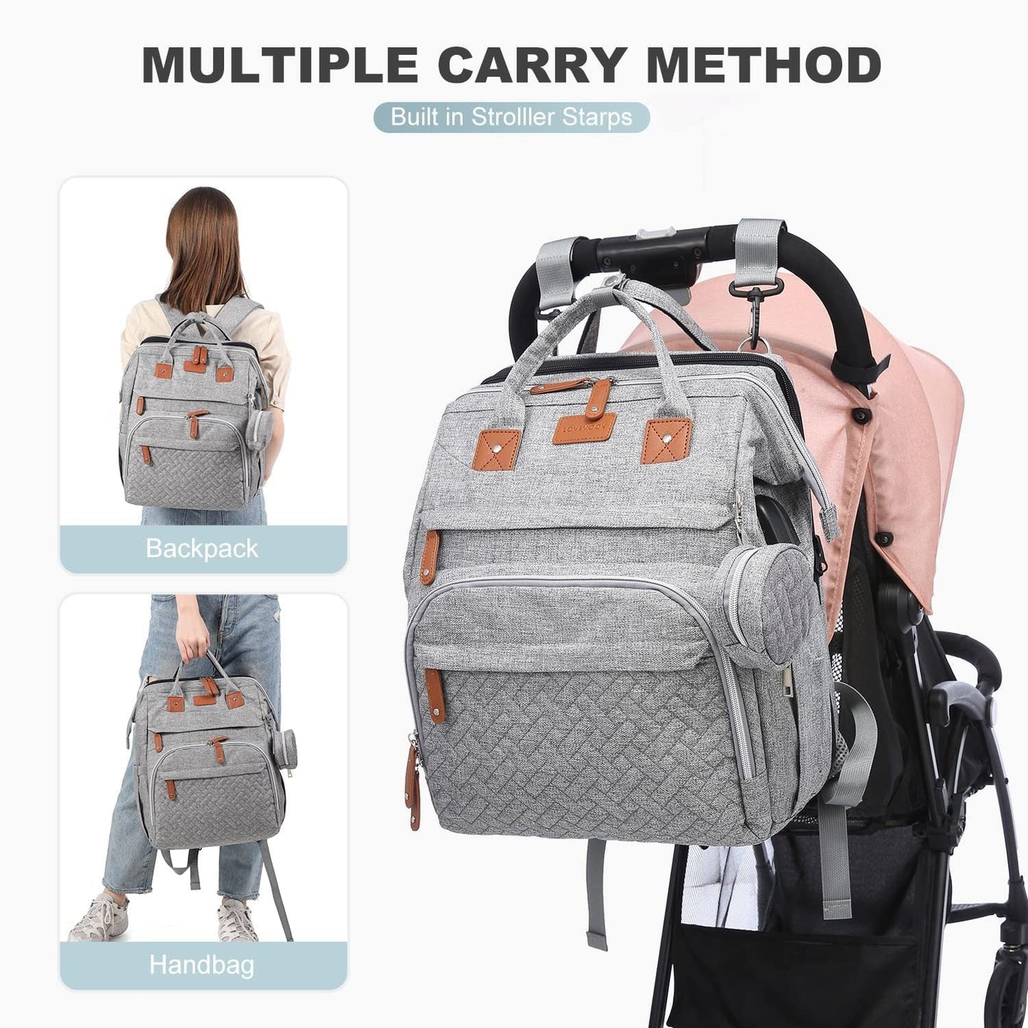 🔥 Last Day Only! 60% OFF the Ultimate Diaper Bag Backpack