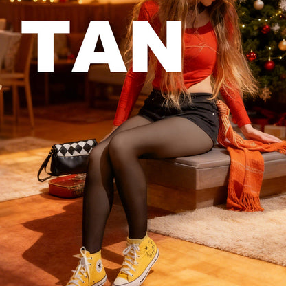 🎄 New Compression Magic Leggings – Fleece-Lined Warmth from XS to 3XL❄️