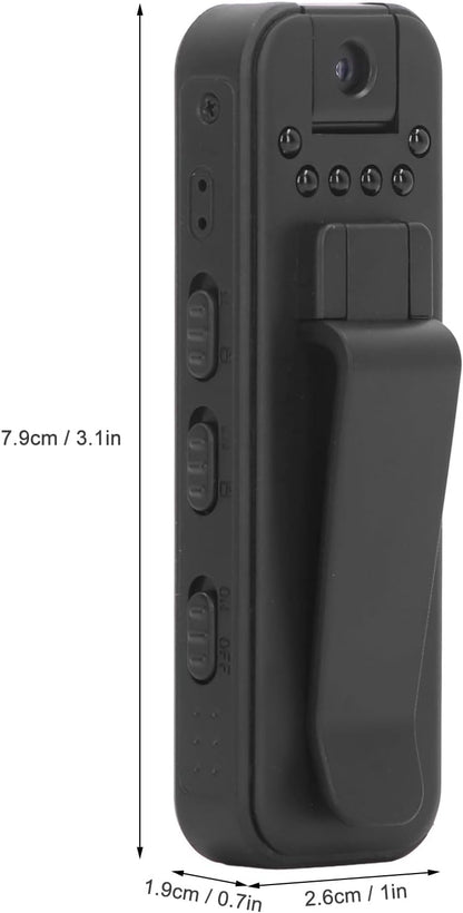 🏆Flash Sale⚡ 50K+ SOLD! Almost Gone-🔥HD 1080P Rechargeable Mini Body Camera With Night Vison&Rotating Lens📷️