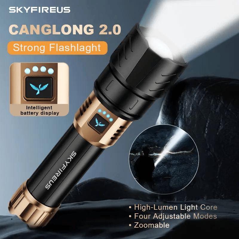 🔥2026 The Ultimate SKYFIRE 1097 Survival Flashlight