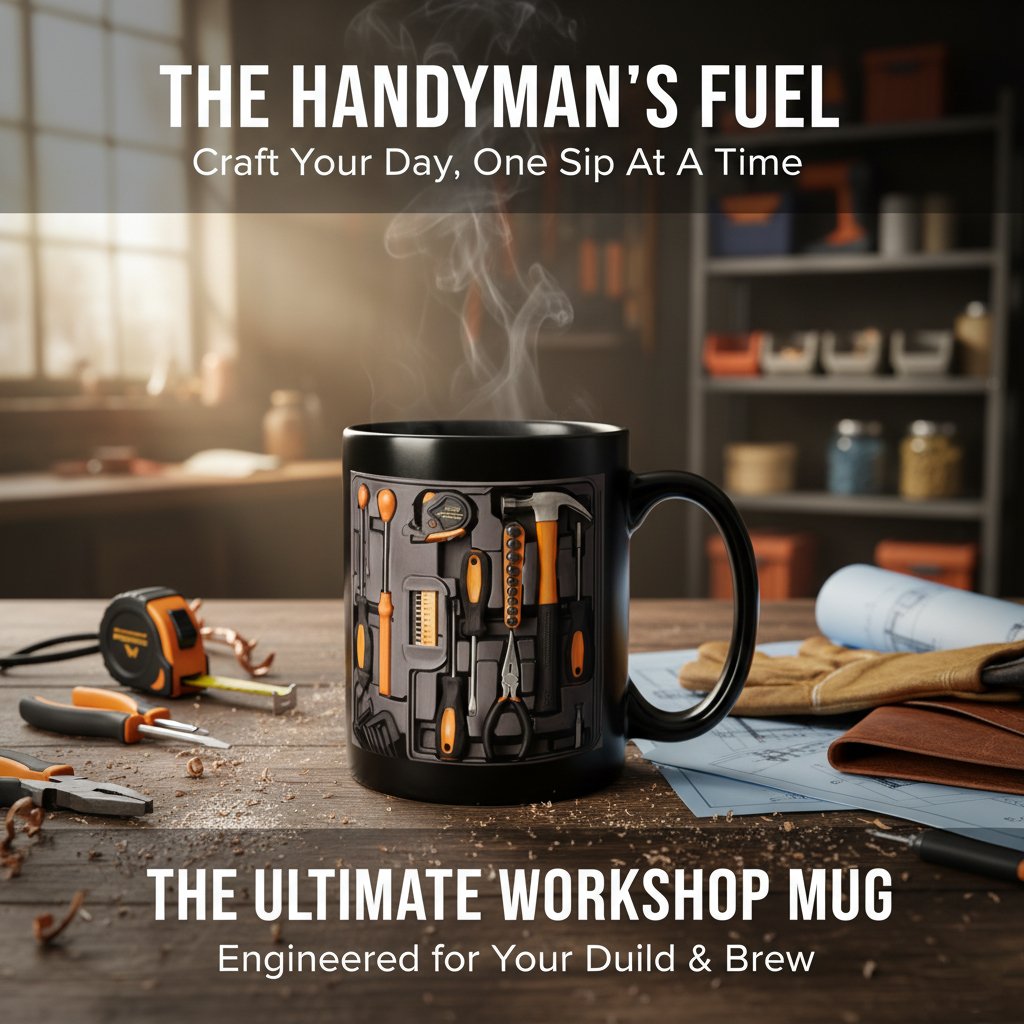 🔥 60% OFF Today – Toolbox Mug 🛠️🥛