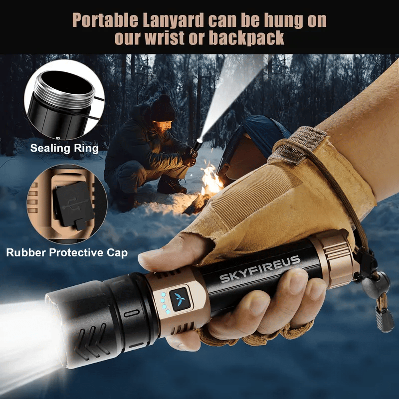 🔥2026 The Ultimate SKYFIRE 1097 Survival Flashlight