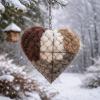 🔥LAST DAY 60% OFF - ☁ Handmade Alpaca Fiber Bird Nesting Heart 🏡 Buy 2 Free Shipping 💕