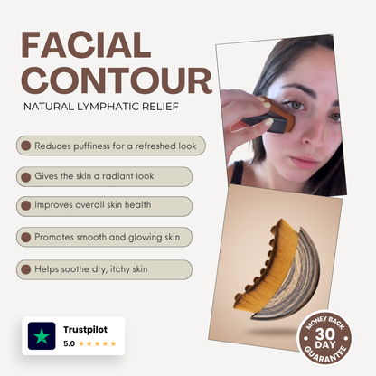 Lymphatic Face Brush — Instantly Reduce Puffiness & Sculpt Your Jawline