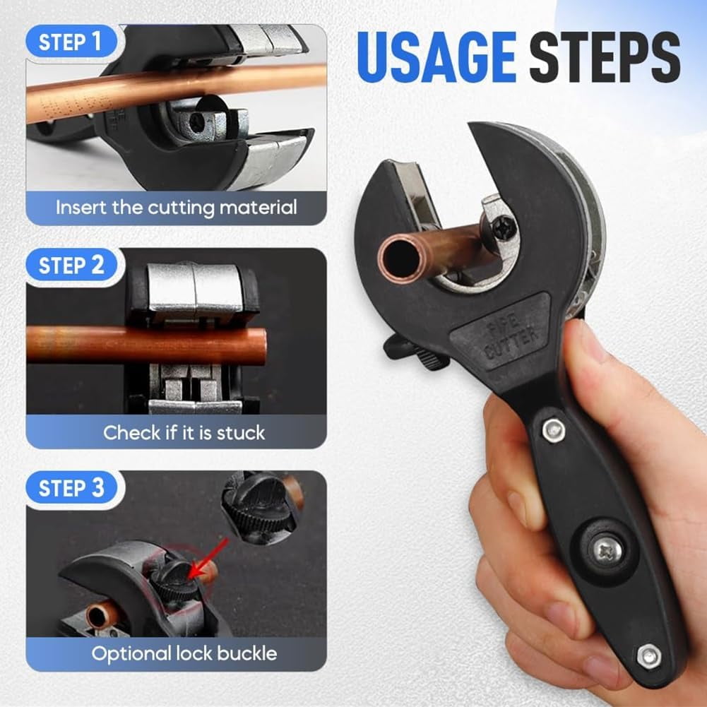 🔥Limited-time 50%🔥 off Ratchet-type pipe cutter